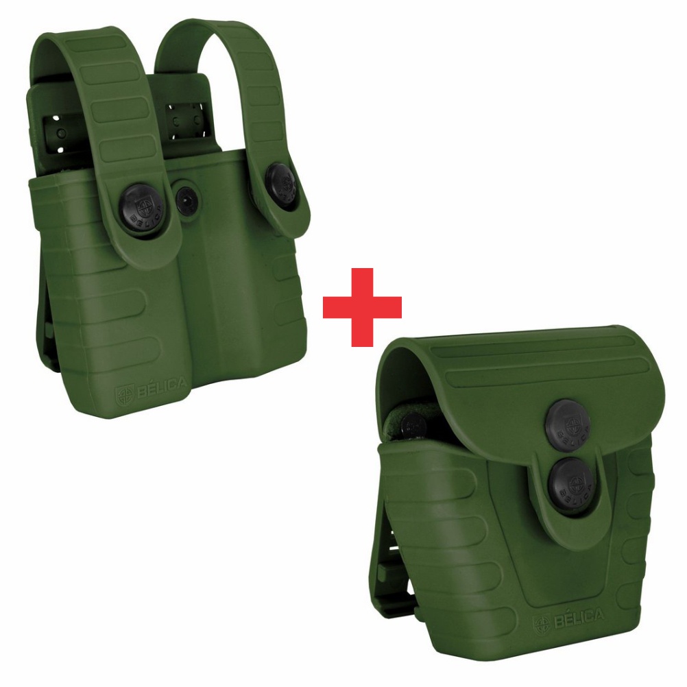 Kit Porta Carregador + Porta Algema - Tab Lock FAST