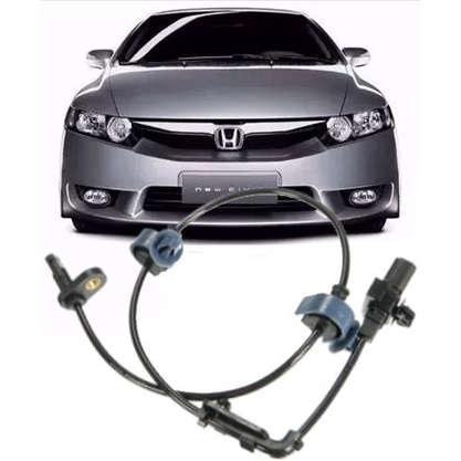 Sensor Freio Abs Honda New Civic 1.8 16V e 2.0 Si de 2006 a 2011 Dianteiro Direito
