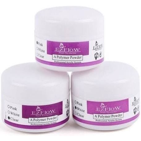 Pó Acrílico Unhas de Porcelana EzFlow