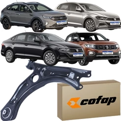 Bandeja Lado Direito Balança Original Cofap Nivus 1.0 TSI 200 2021 Polo 1.6 2017 2018 2019 2020 T-Cross Virtus