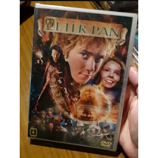 Dvd Peter Pan O Filme( Jason  Super Raro lacrado De Fábrica