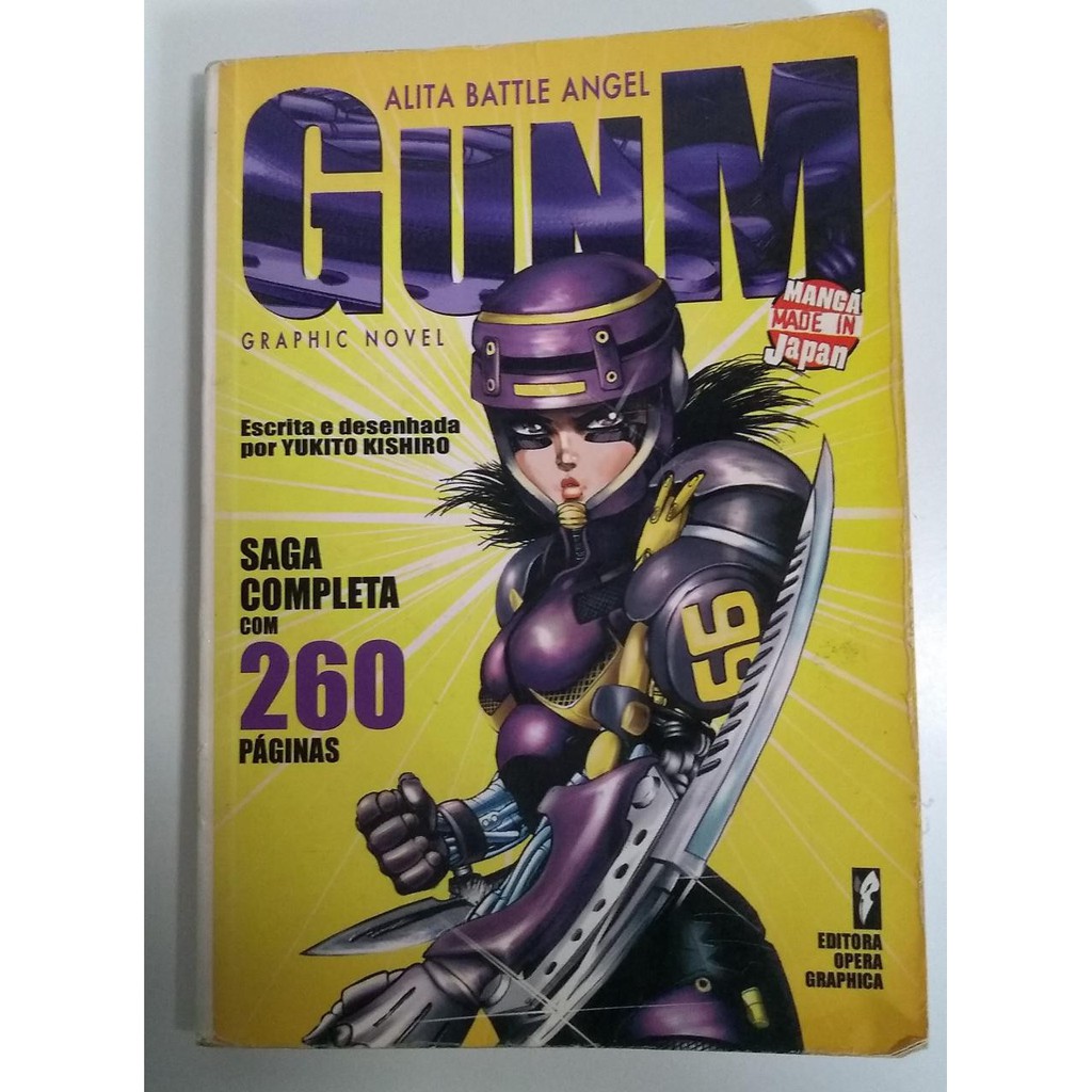 Gunm - Alita: Battle Angel (Alita Anjo de Batalha) Número 1 | Shopee Brasil