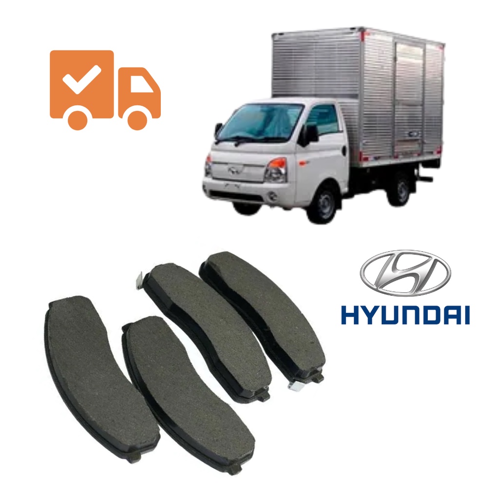 Jogo Pastilha de Freio Dianteira Hyundai HR 2.5 2005 2006 2007 2008 2009 2010 2011 em Oferta na Shopee