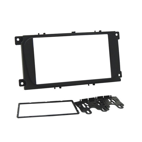 Moldura 2 Din Ford Focus 2009, 2010, 2011, 2012, 2013 - Preta em Oferta na Shopee