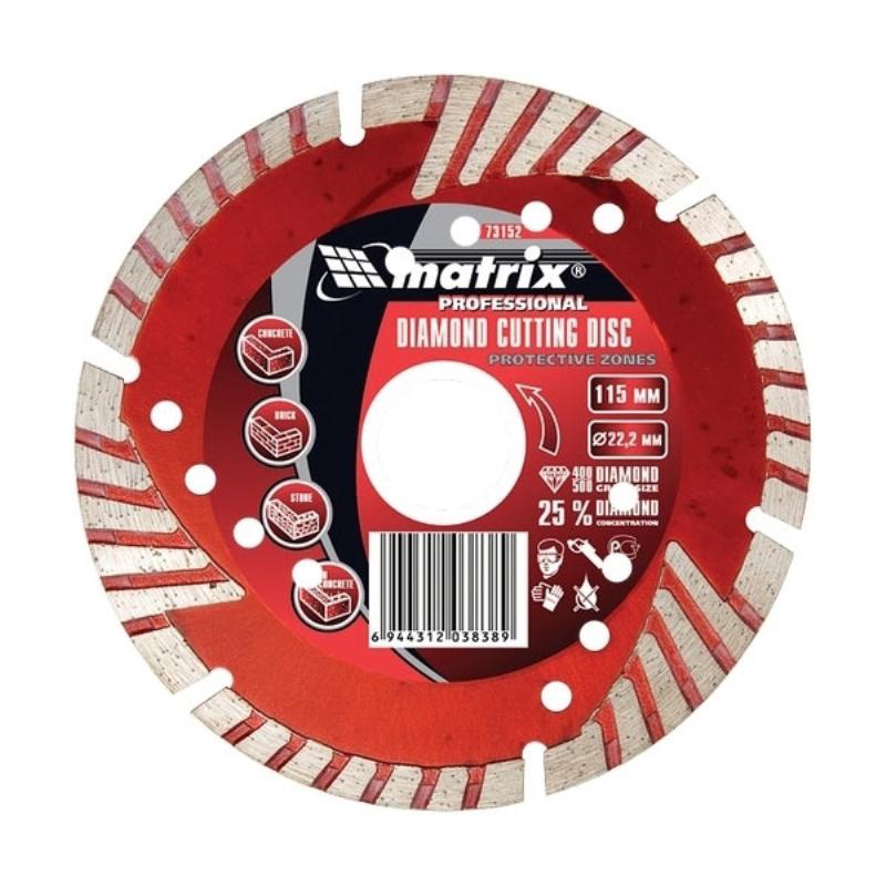 Disco de Corte Diamantado 7 POL Segmentado MTX