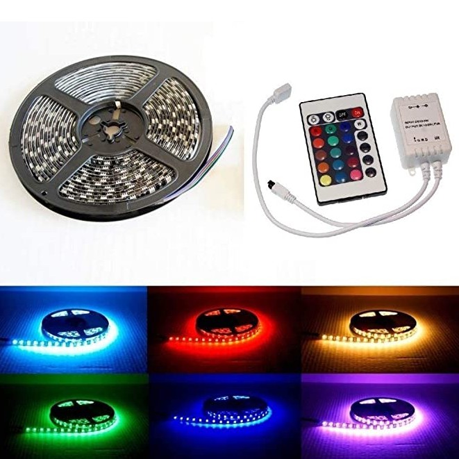 KIT 5 UNIDADES LED STRIP 505060 RGB 12V