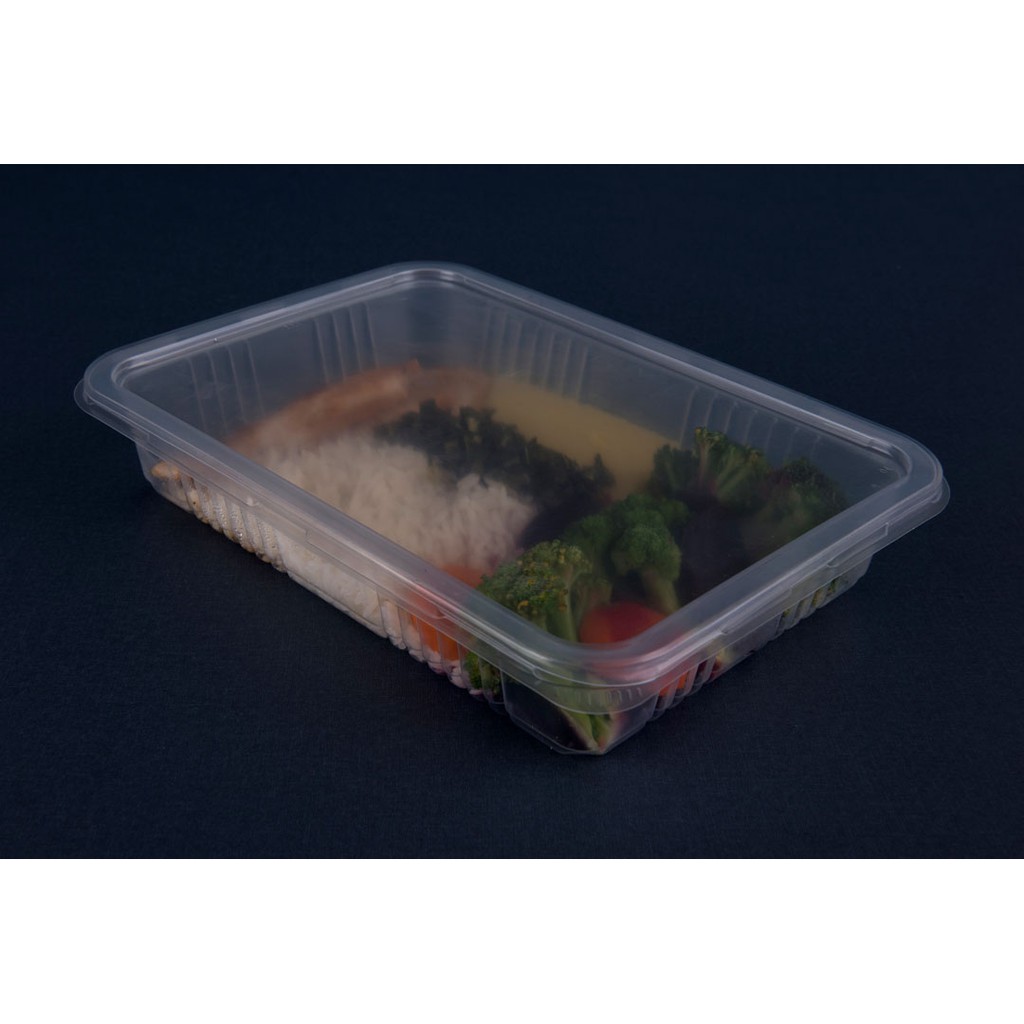 10 Embalagens Pote Freezer Micro-ondas - 1600ml Ref.: G 300 marmita - Home & Living