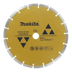 Disco Diamantado 9 Polegadas 230mm Concreto D-44292 Makita
