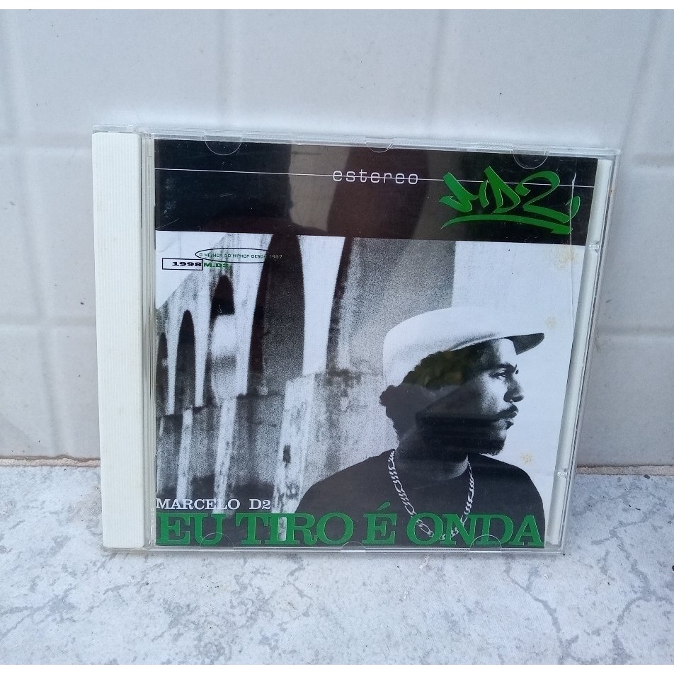 Marcelo D2 2 CDs + 1 DVD   Eu Tiro É Onda + Acústico MTV +  Hip Hop Carioca Black Alien B Negão