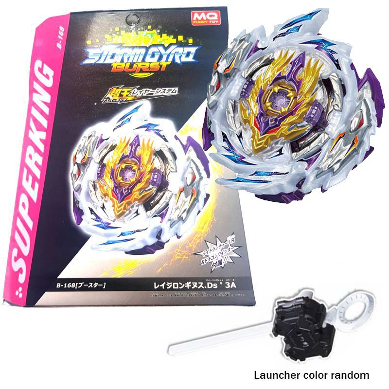 without Launcher New Beyblade Burst SuperKing B-168 Rage Longinus Booster Top 