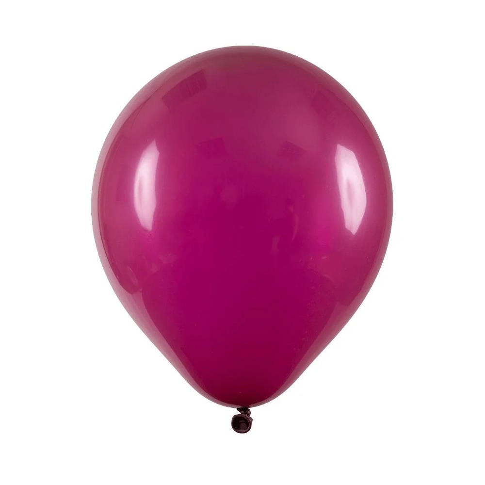 Balão Redondo Profissional Vinho 12'' 30cm 24un - Art-Latex em Oferta na Shopee