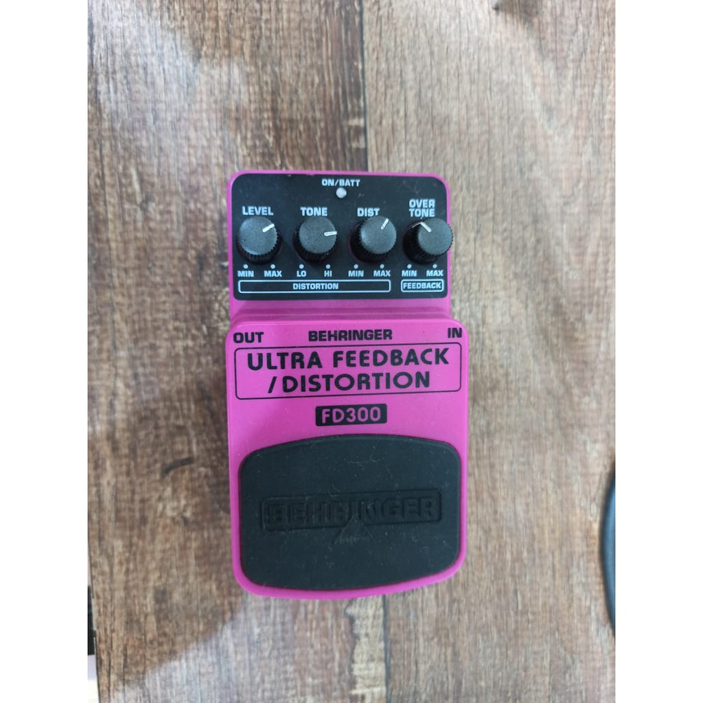 behringer ultra feedback distortion fd300