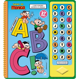 Livro - Turma da Mônica - Vamos aprender o ABC