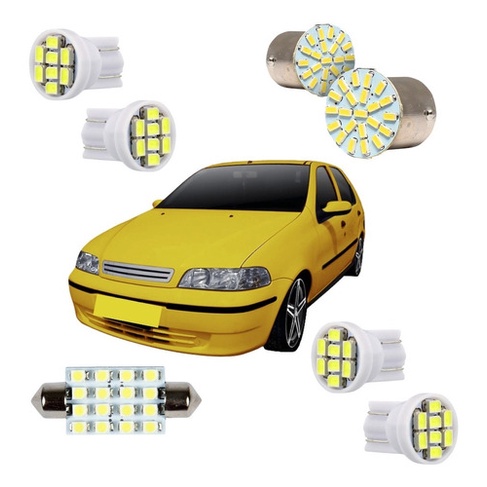 Kit Lampadas Led Strada Palio Siena 2001 2002 2003 2004 em Oferta na Shopee