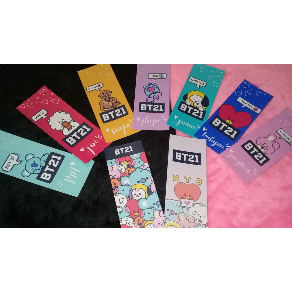BTS Maraca Páginas - BT21 Kooky Tata Chimmy Mang Shooky RJ Koya KPOP