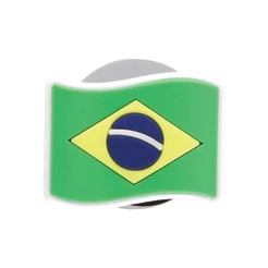 Jibbitz charm bandeira brasil unico