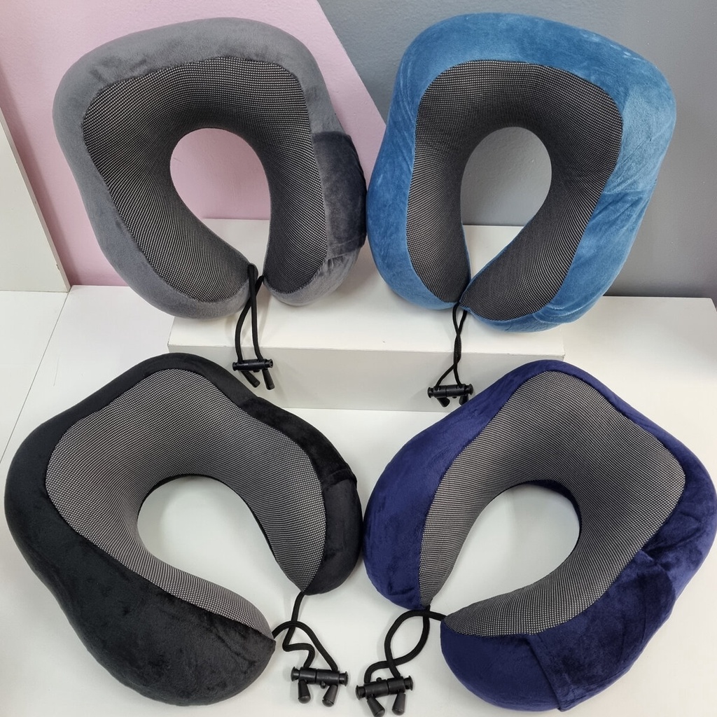 Almofada Travesseiro Pescoço Descanso Viagem Confortável