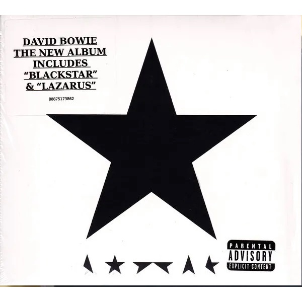 David Bowie - CD Blackstar - Europeu - Digipak