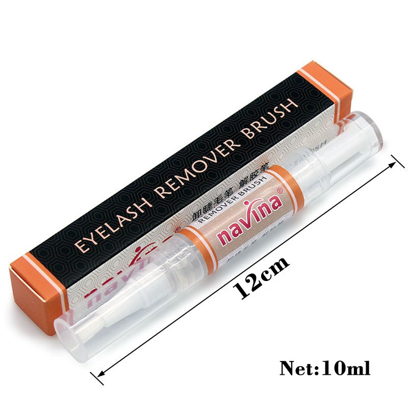 Nova Caneta Removedora de Cola para Extensão de Cílios Profissional Navina 8ML em Oferta na Shopee