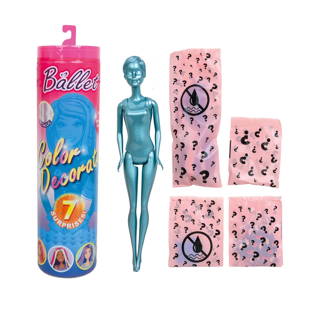 Boneca Barbie Cor revelar com 7 estilos de surpresas GTP42 Novo pode variar 
