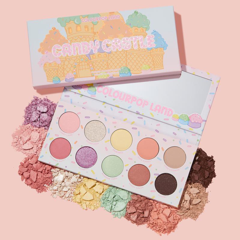 Paleta De Sombras Colourpop Candy Castle Original | Shopee Brasil