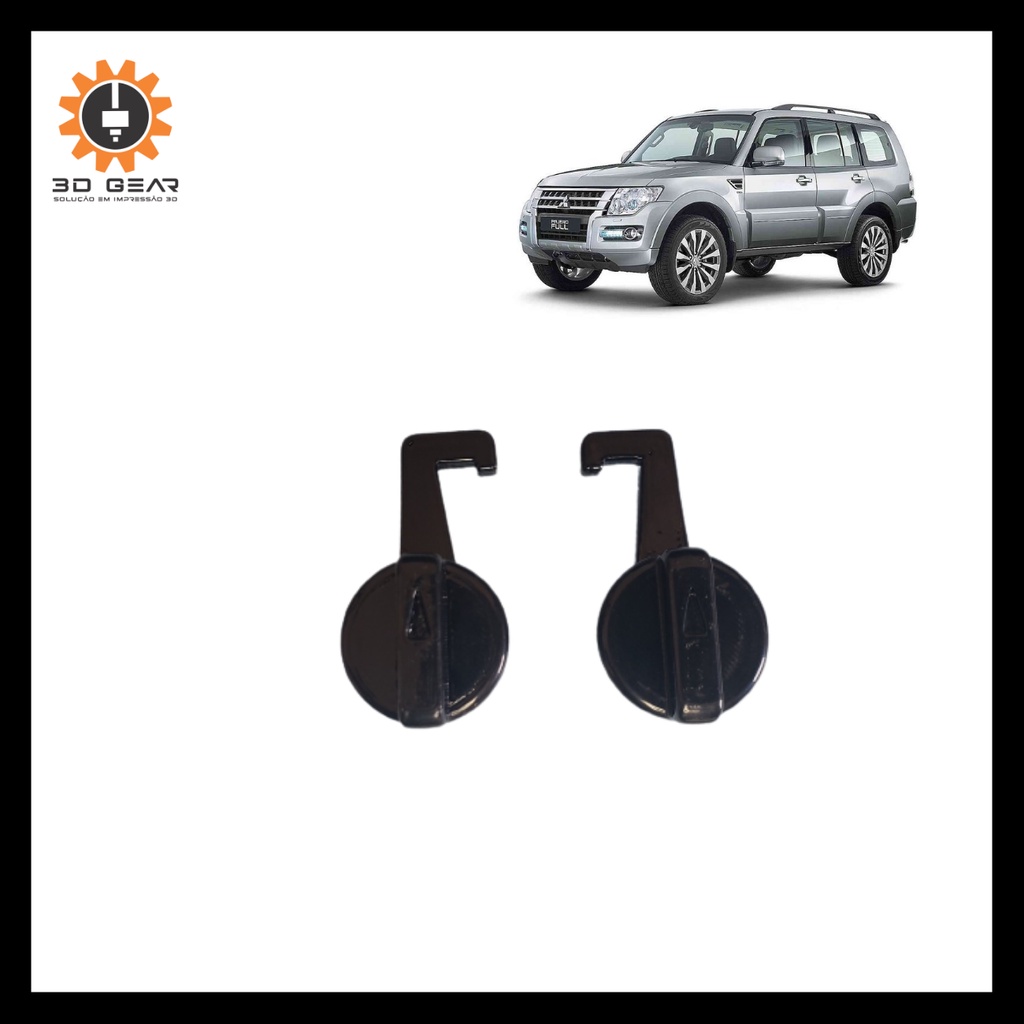 Conjunto 2un Trava 3a Fileira Bancos Mitsubishi Pajero Full