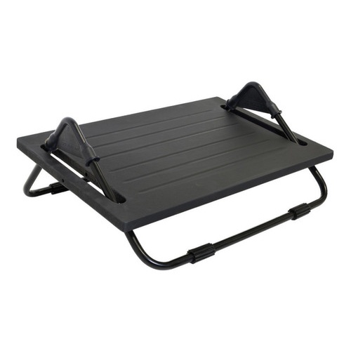 Apoio Descanso Base Suporte Ergonômico Para Os Pés - Preto