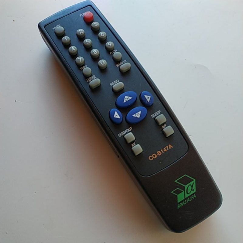 Controle Remoto Compativel Tv Tubo Cce CQ-B147A (RC-65) - Compatível com CCE: HPS 1403G / 1405G / 2003F / 2005G 