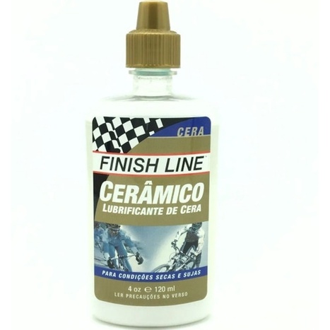 Óleo Lubrificante Corrente Finish Line Cerâmico A Cera 120ml