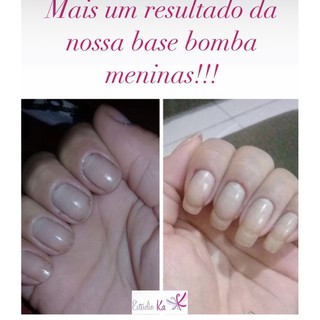 Base fortalecedora de unha base- base com formol | Shopee Brasil