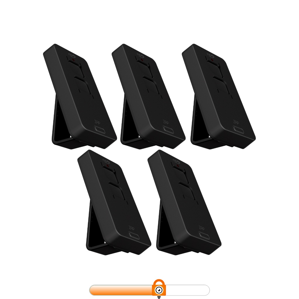 5 Controle Remoto Zap Pop Ppa para Portão Eletrônico Alarme Cerca 433Mhz Original Ppa Ipec Garen Agl em Oferta na Shopee