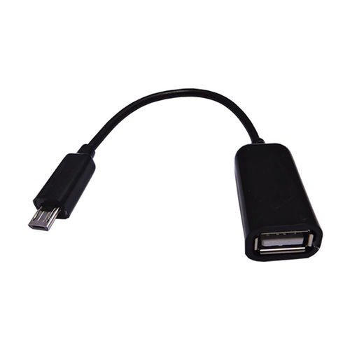 Adaptador cabo otg Usb pra v8 tipo C v3 lightening