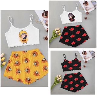 pijama de ondinha naruto - dormir adulto #sale conjunto