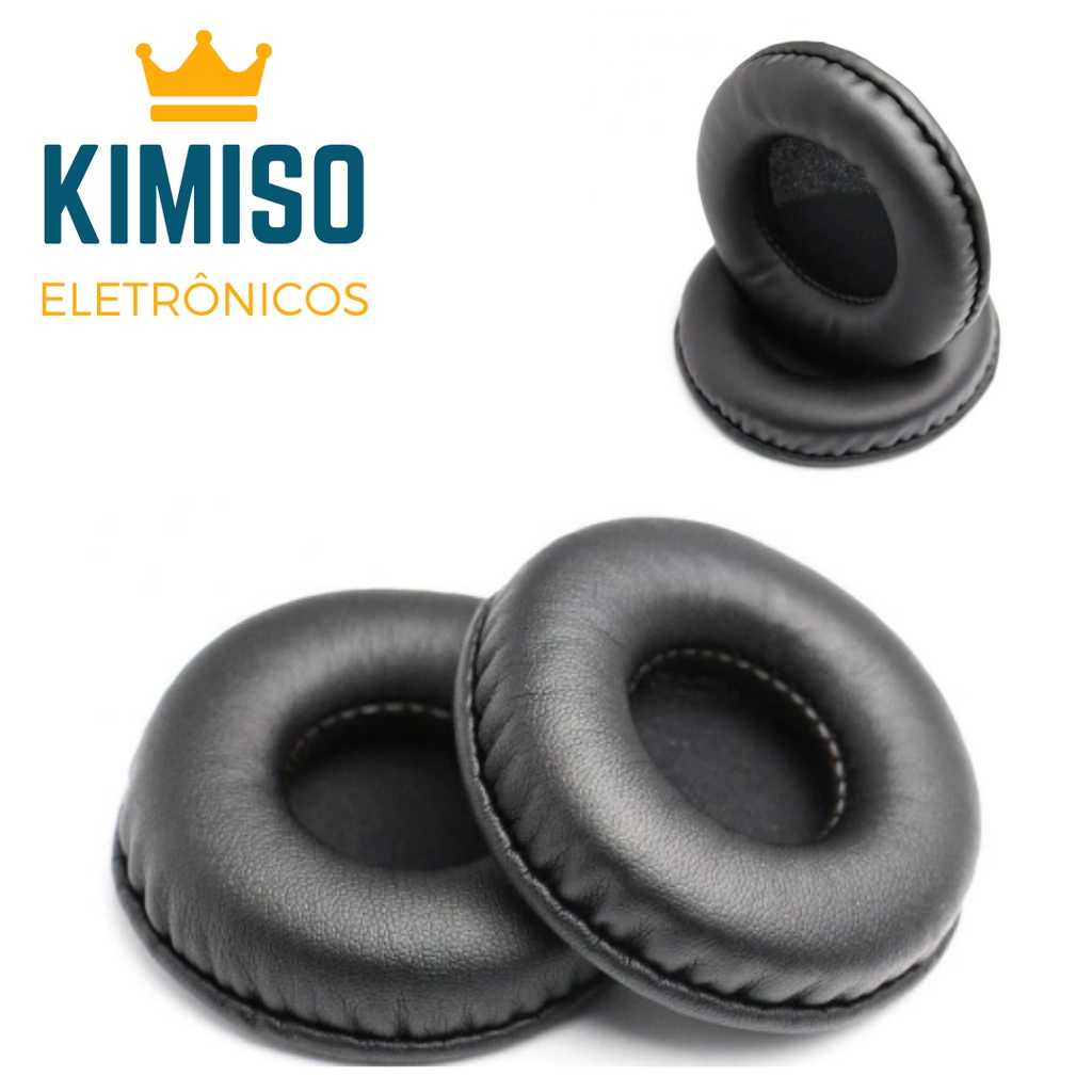 Fone De Ouvido par Almofadas De Espuma De Ouvido Almofada Almofadas Soft Pu Substituição Para Headpnhos e Headsetes BOM