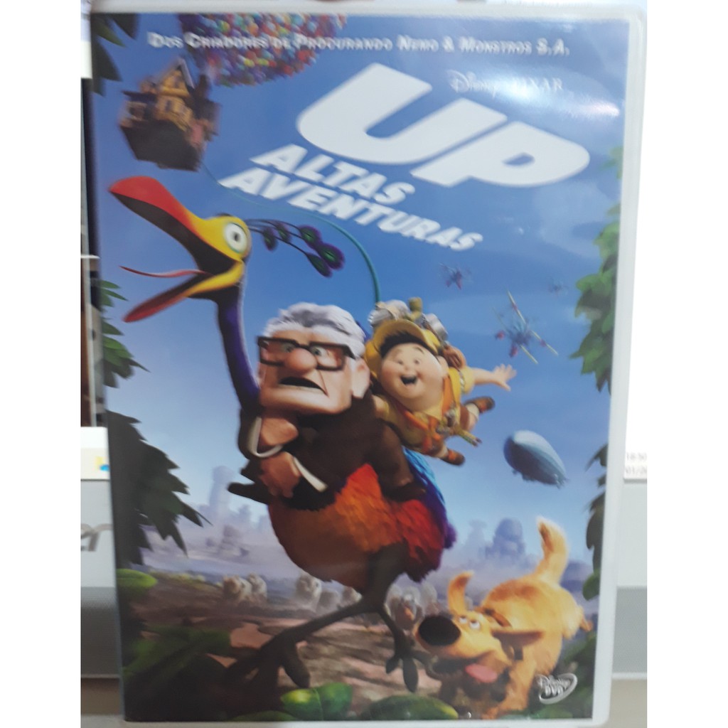 lote Dvd Up Altas Aventuras Disney pixar
