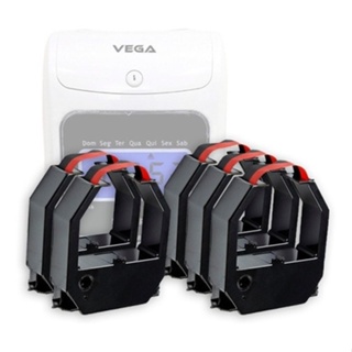 Kit 5 Fita Para Relógio De Ponto Henry Vega Dataprint 945 em Oferta na Shopee