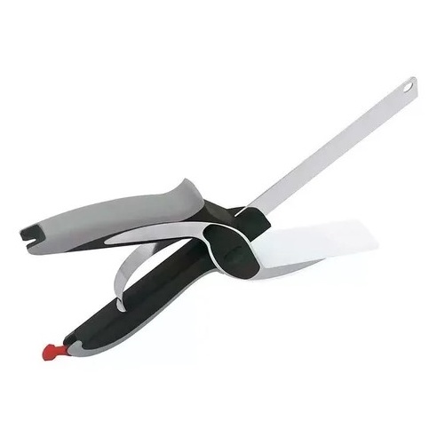 Tesoura Legumes Verduras Para Cortar Picar 2 Em 1