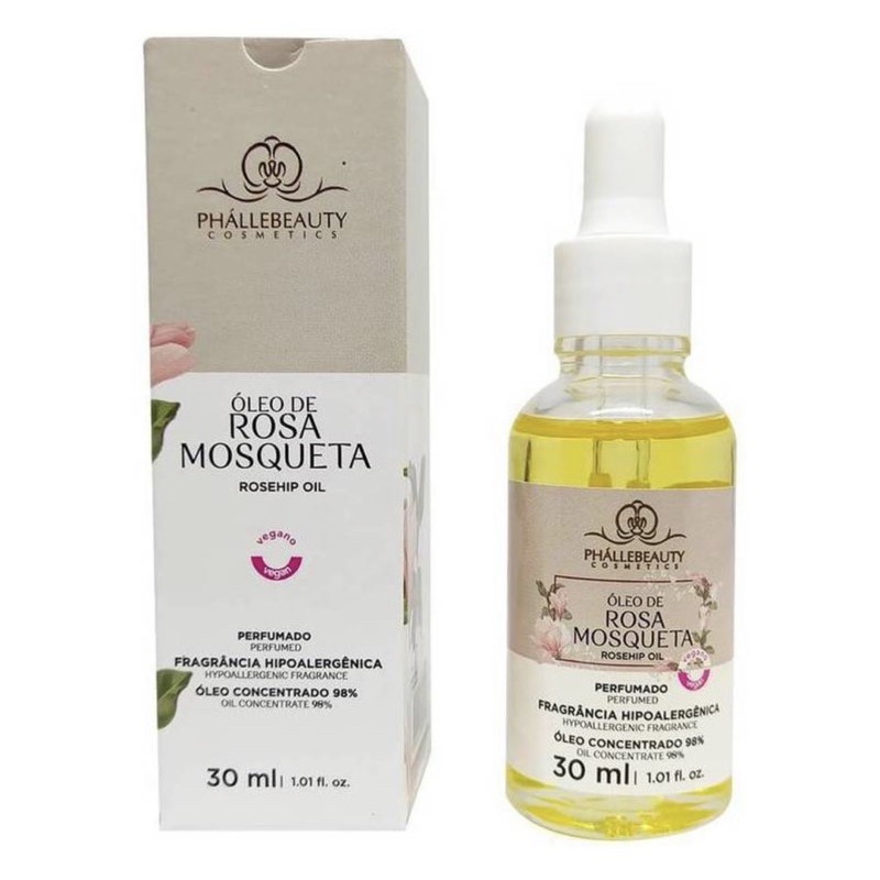 Óleo de Rosa Mosqueta PhálleBeauty PH0150 em Oferta na Shopee