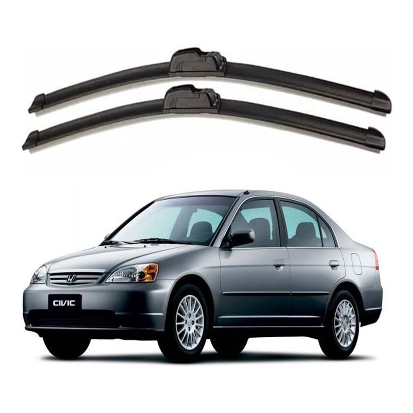 Par Palheta Silicone Limpador Civic 2001 2002 2003 2004 2005