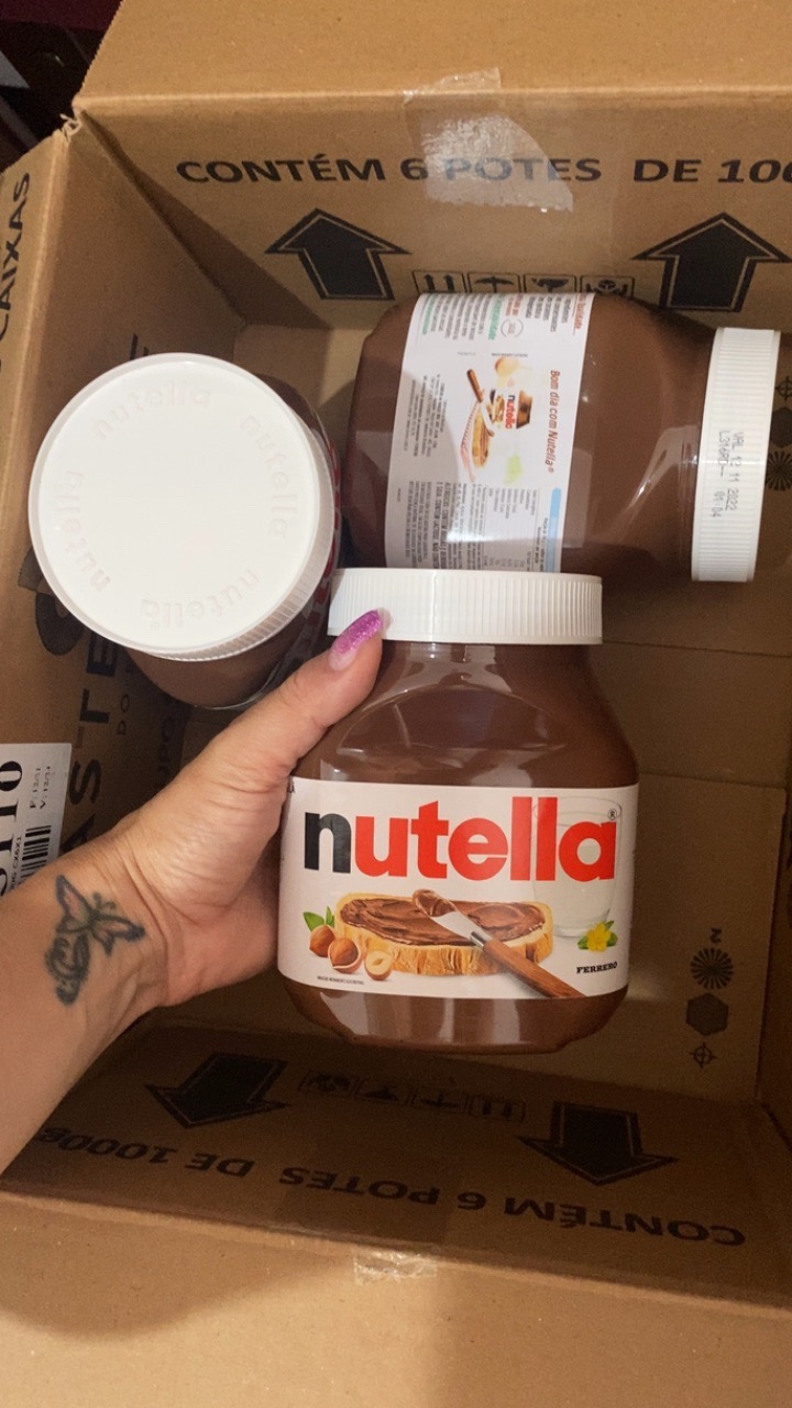 Nutella 650g Atacado Promoção Creme de Avelã e Cacau Ferrero | Shopee Brasil