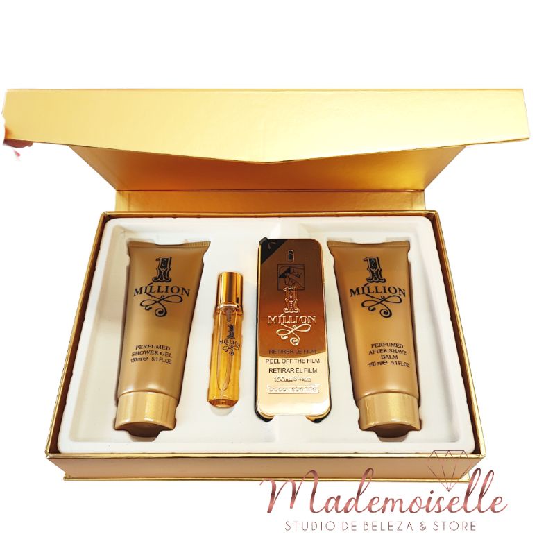 kit masculino barra gold | Shopee Brasil