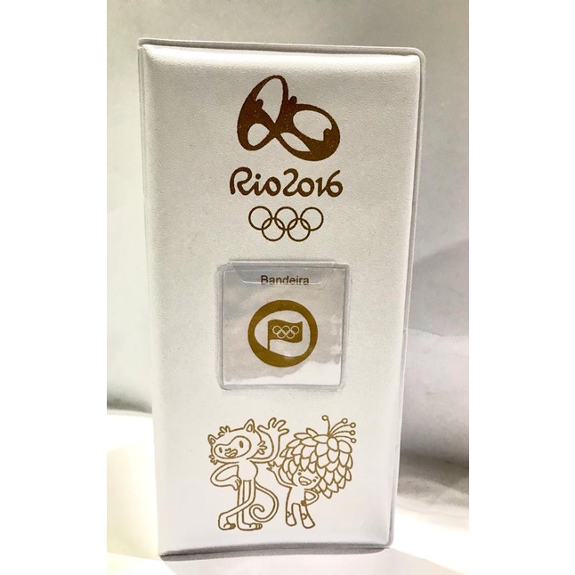 Cartela Branca para 17 Moedas Olímpicas