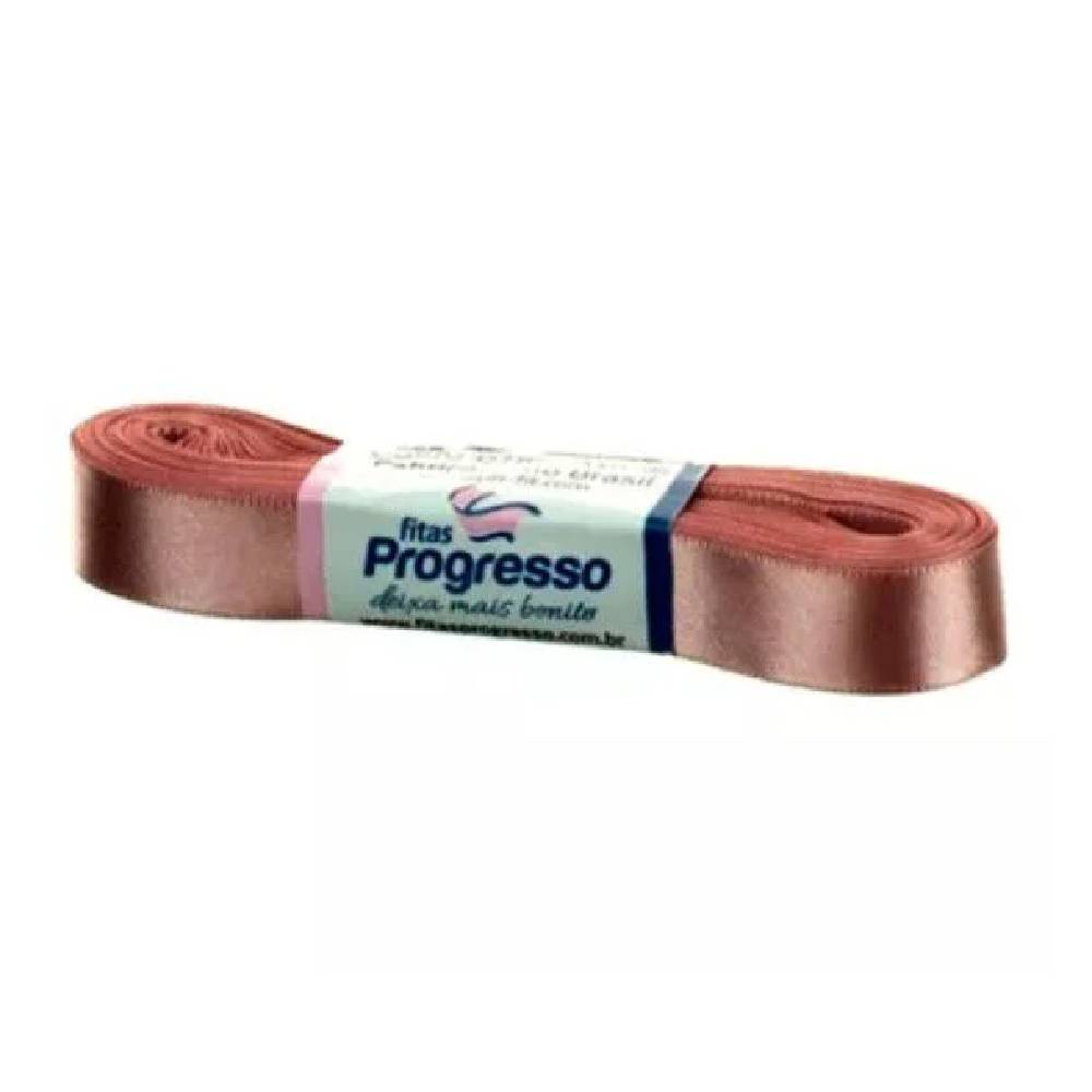 Fita de Cetim Progresso 15mm nº3 - 10m 1143 Rosa Velho - 1un - Stationery