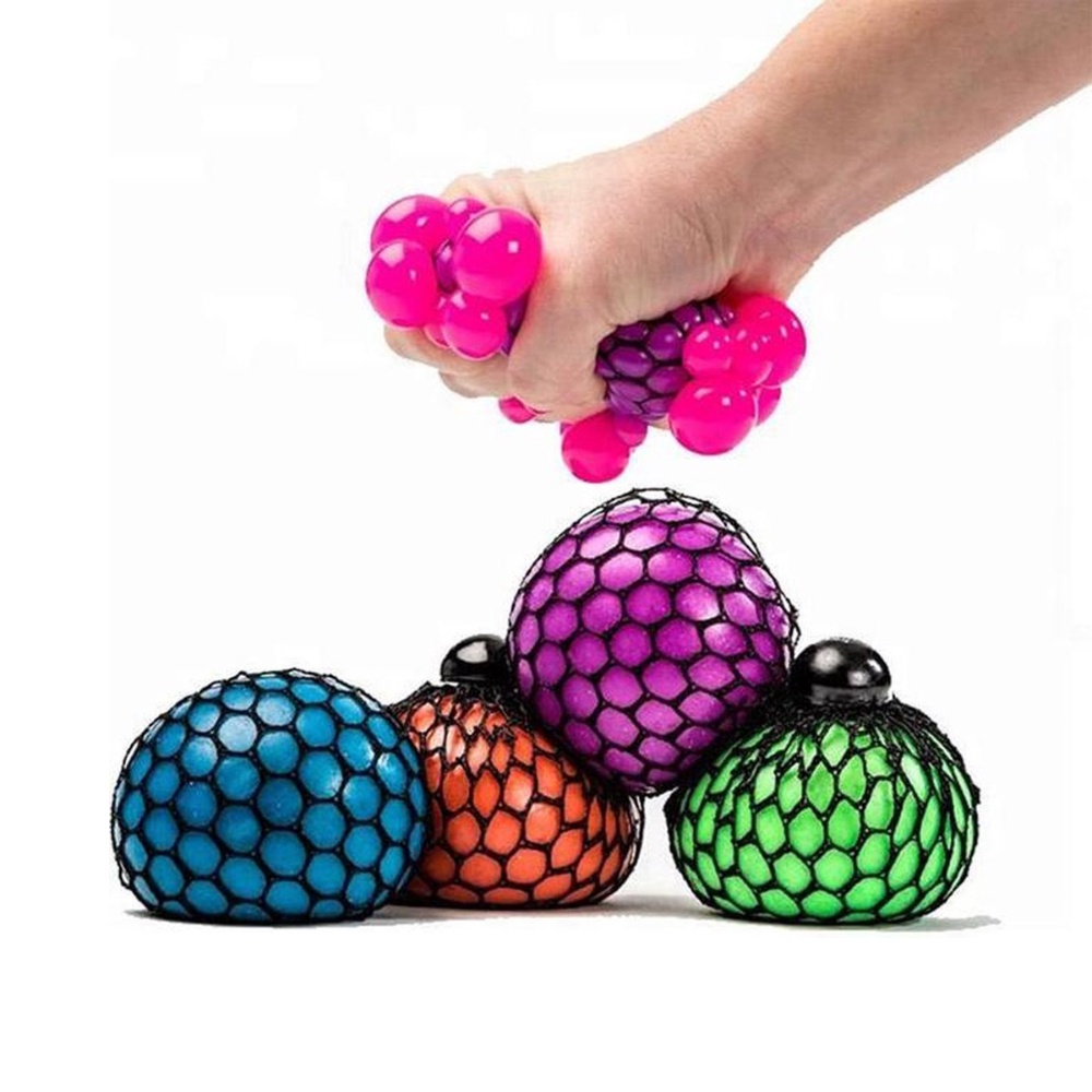 Kit 5 Bola De Apertar Squishy Anti Stress Fidget Toys | Shopee Brasil