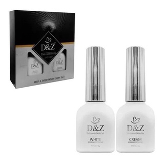 Kit Esmalte em Gel para Francesinha Luxo - Led UV - D&Z