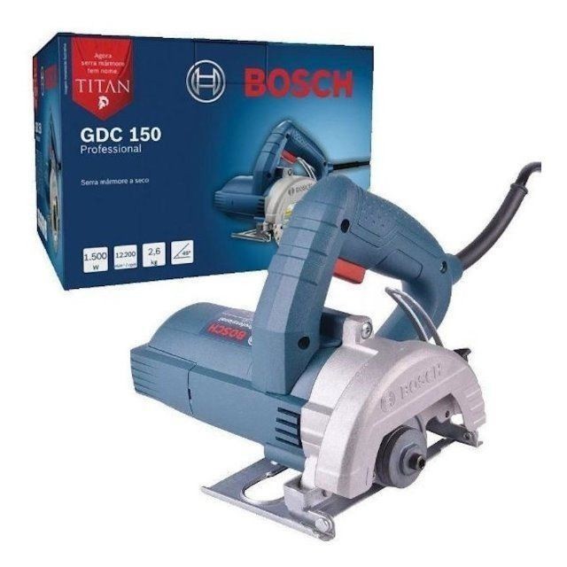 Serra Mármore Bosch Titan Profissional GDC 150 1500W 12200 RPM