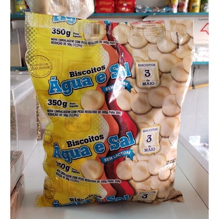Biscoito 3 de Maio Água e Sal 350g
