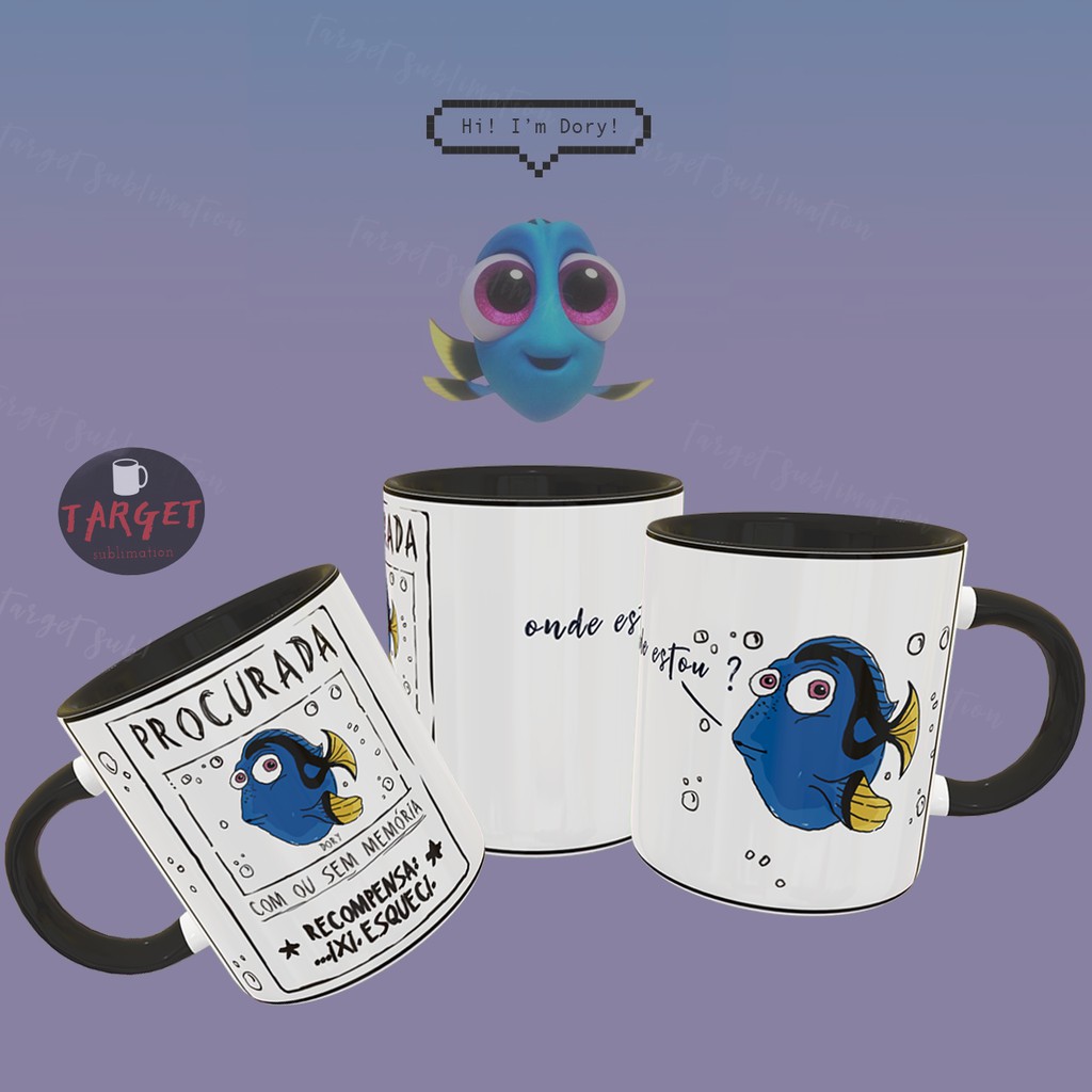 Caneca Personalizada Procurada Com Ou Sem Memoria Procurando Dory Shopee Brasil