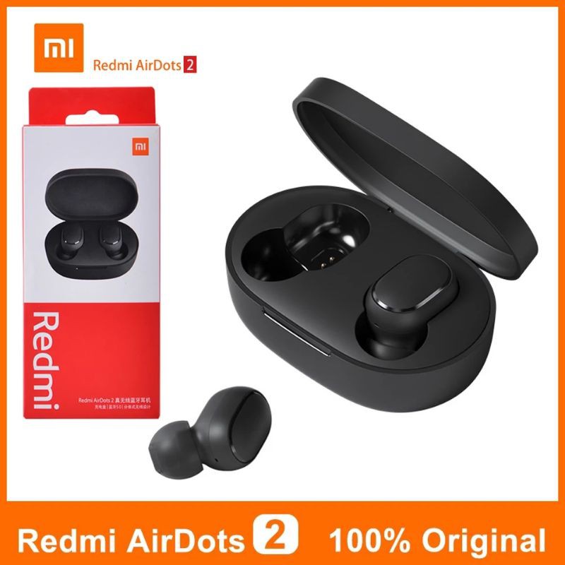 Fone Redmi Airdots 2 Bluetooth Sem Fio Xiaomi Nova Versão 2020 ORIGINAL