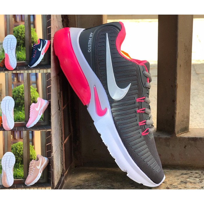 nike air presto feminino preto